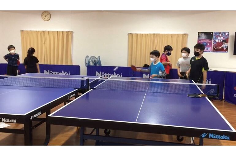 2021冬ジュニア練習会2台多球